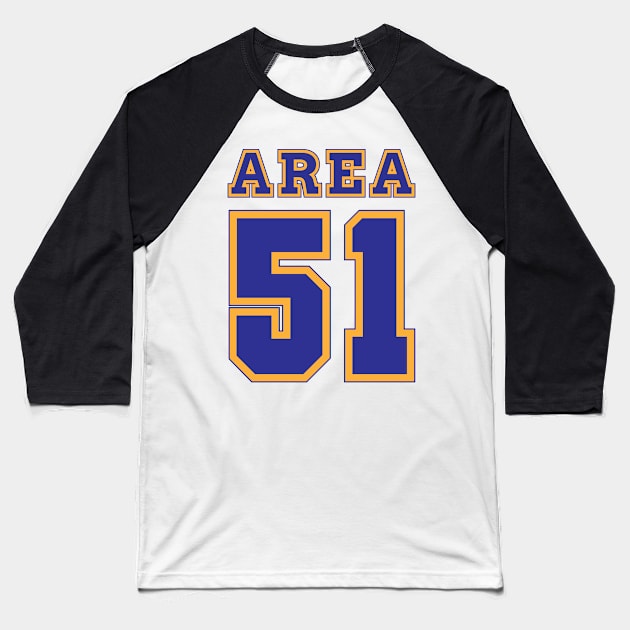 Team Area 51 Baseball T-Shirt by CuriousCurios